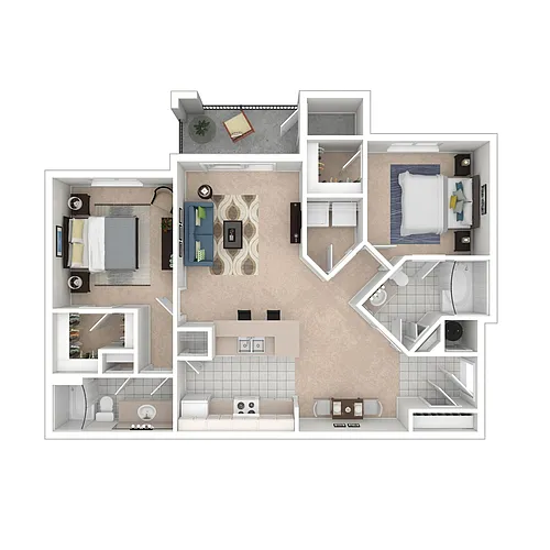 Floor plan 2X2