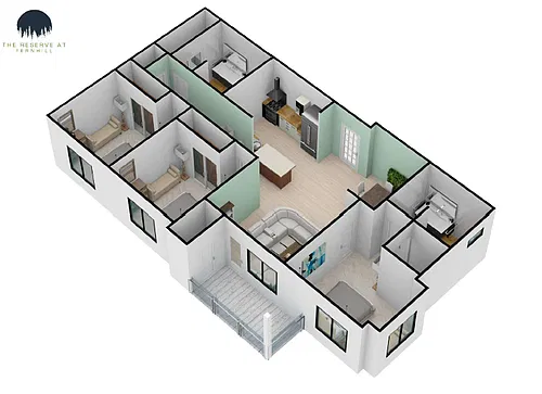 Floor plan Floor Plan 12 - Three Bedroom