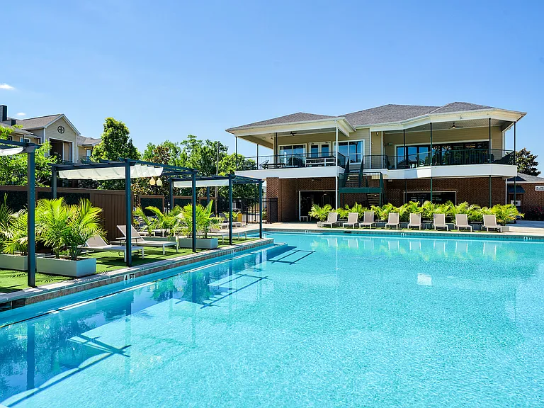 Panoramic Terrace with Pool Views | Vie at University Downs