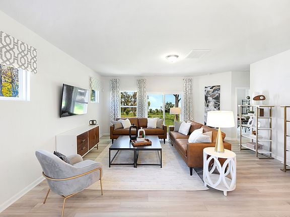 Bright and open family room