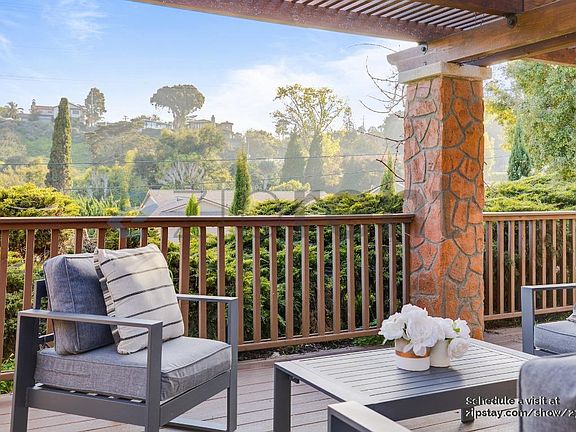 Front porch with views