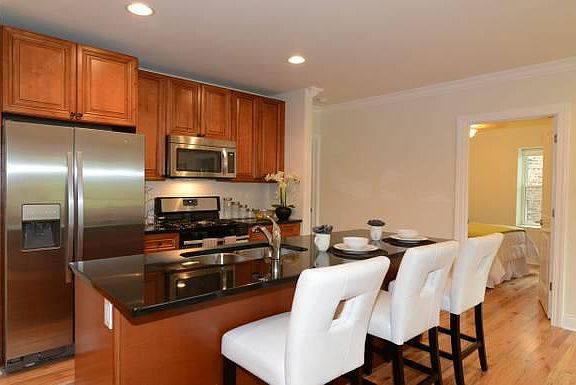 Kitchen in 3bed/2bath simplex
