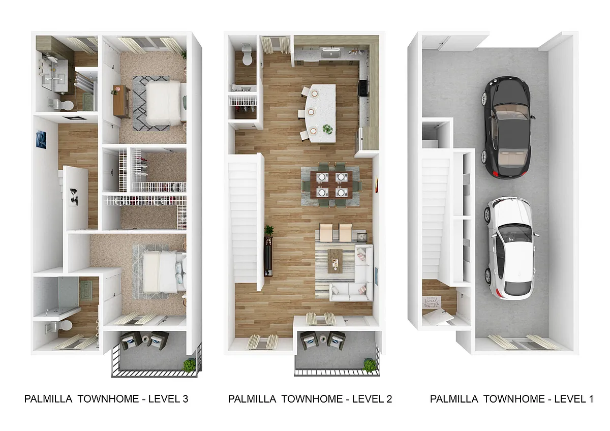 Floor plan Townhome