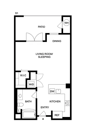 Floor plan S1