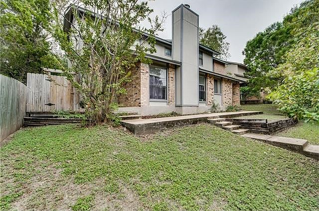 2101 Walsh Tarlton Unit A is on the Left, Unit B on the Right.  Private Alley entrance to garages off Twinberry