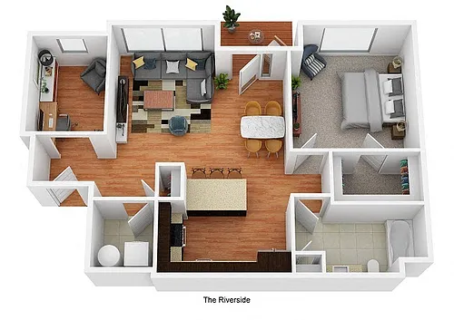Floor plan The Riverside