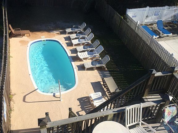 Private backyard pool