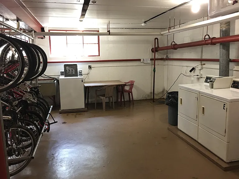 Bike Rack & Laundry Room