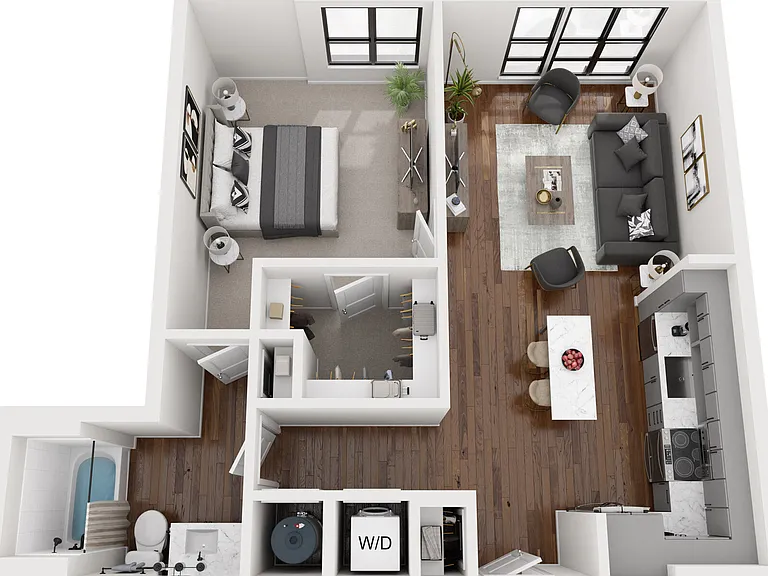 A8 floor plan Oxbow
