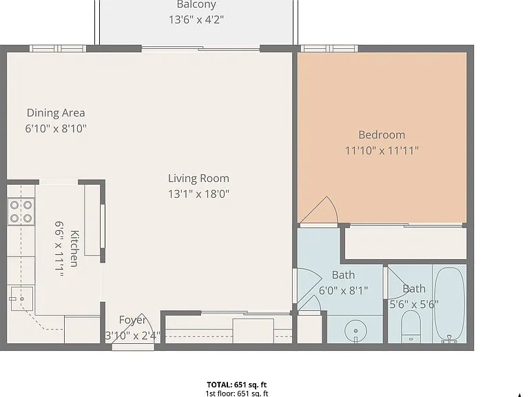 800 N Delaware St #303 — Photo 7