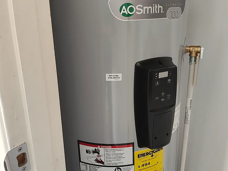 New water heater