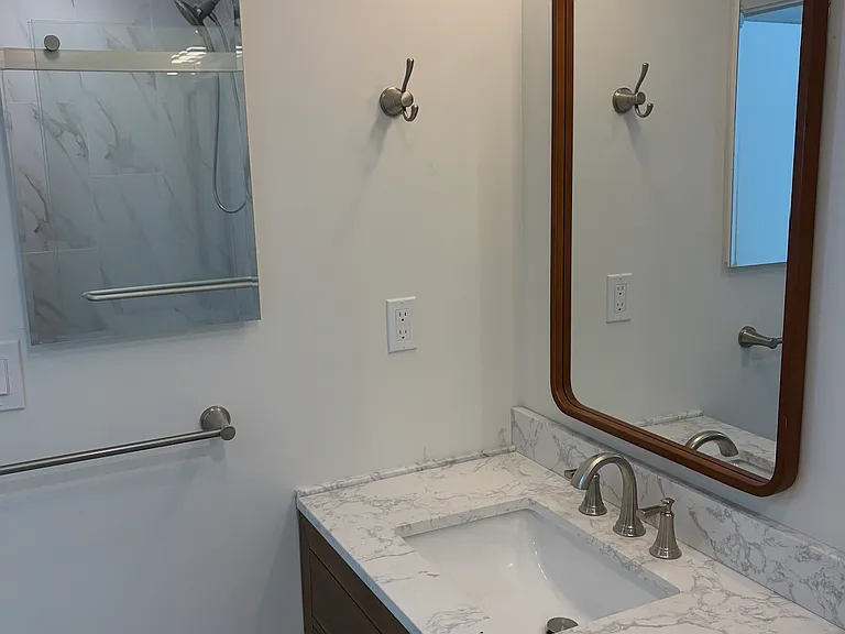 Bathroom with Medicine Cabinet on side wall