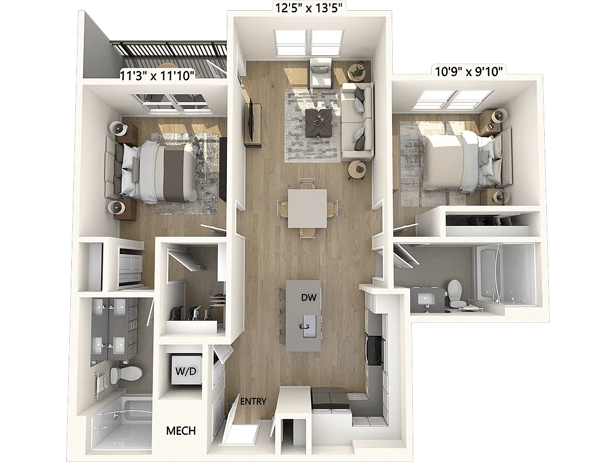 Floor plan B2 - Design Collection I
