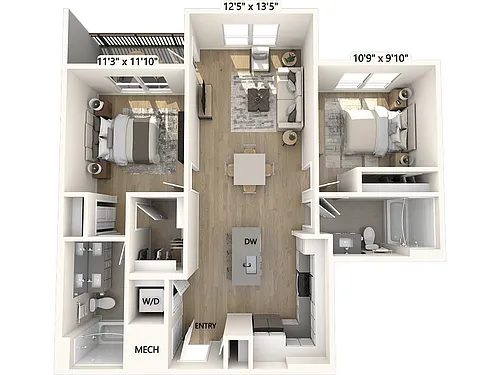 Floor plan B2 - Design Collection I