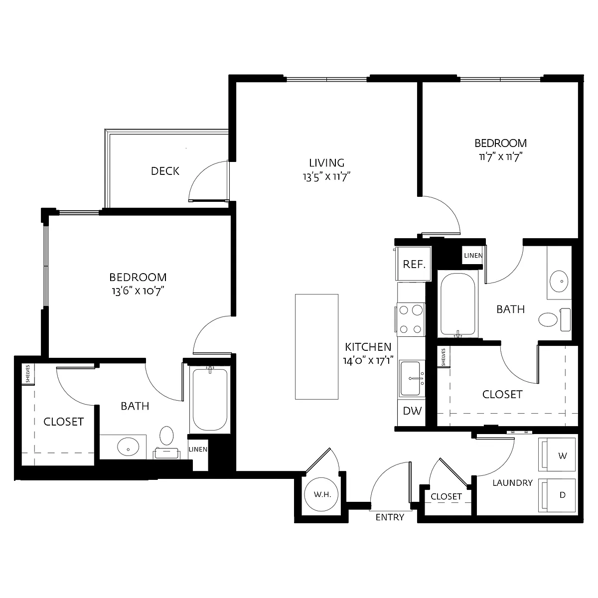 Floor plan B7