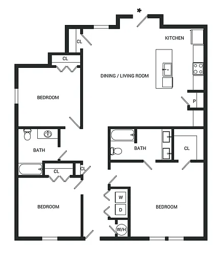 Floor plan Eden - Dutchtown