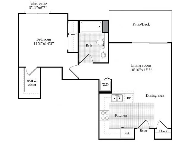 Floor plan 705