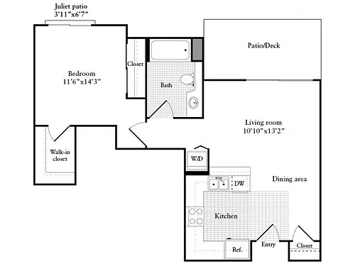 Floor plan 705