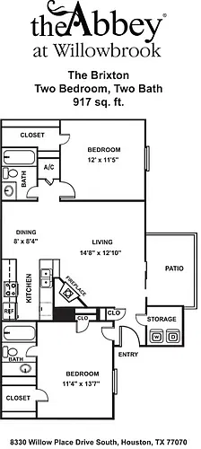 Floor plan Brixton