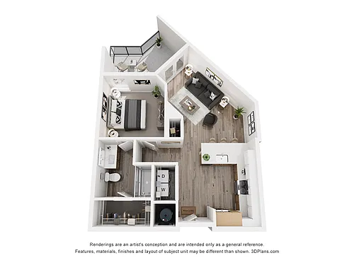 Floor plan B3