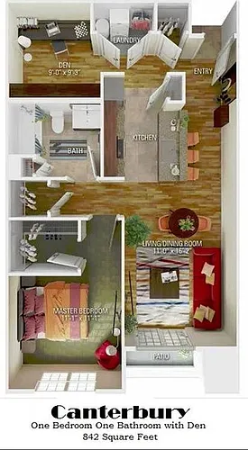 Floor plan Canterbury