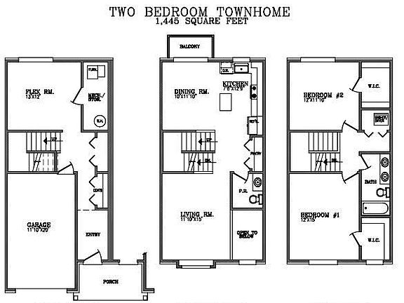 . Flex room could be 3rd bedroom