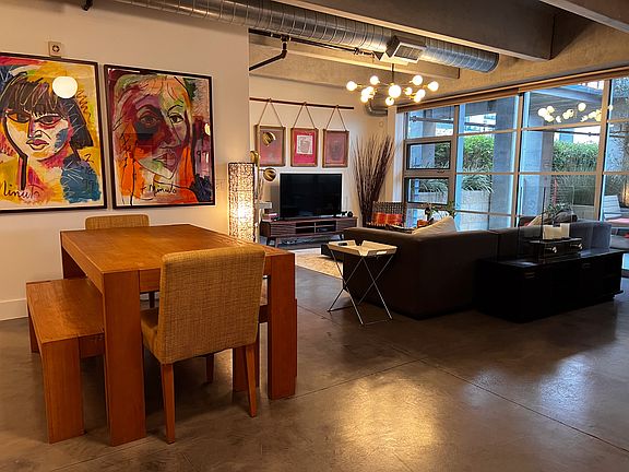 dining to living area