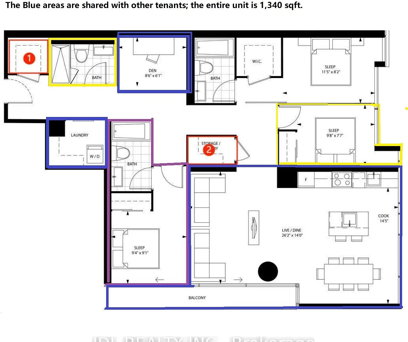 1 bed, $1,700 — Photo 1