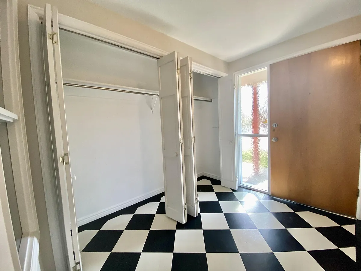 Entry with large double coat closet - 2278 S Sherman St