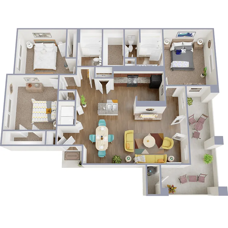 Floor plan C1