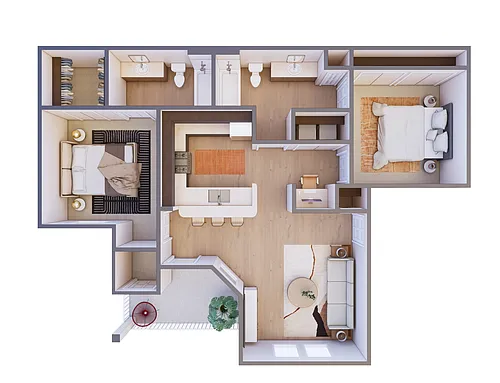 Floor plan Whitney