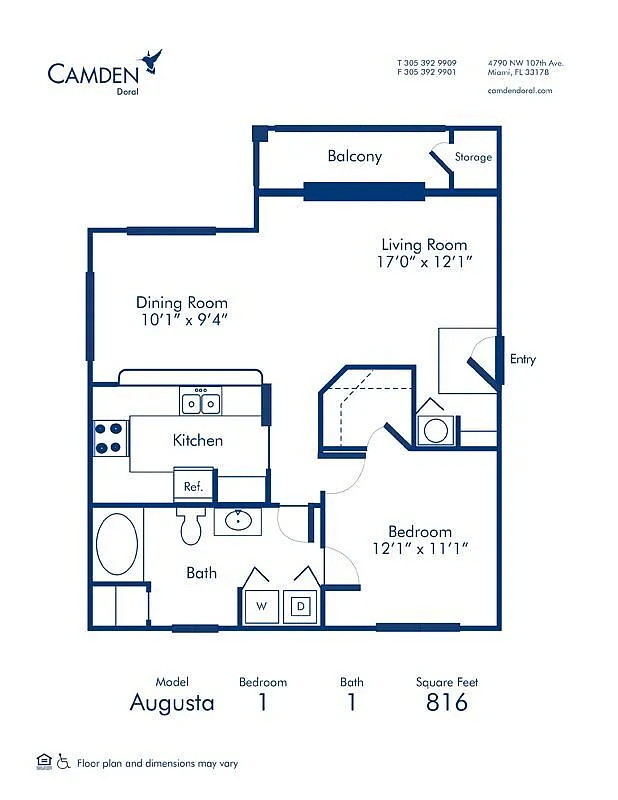 Floor plan Augusta
