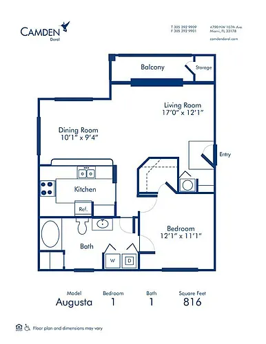 Floor plan Augusta