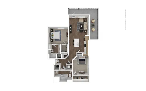 Floor plan B14 The Slider