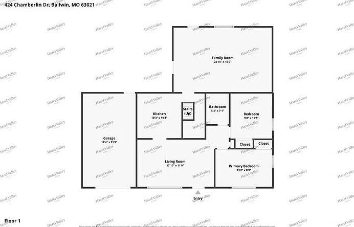 3 bed, 1.0 bath, 1421 sqft, $1,720 — Photo 2