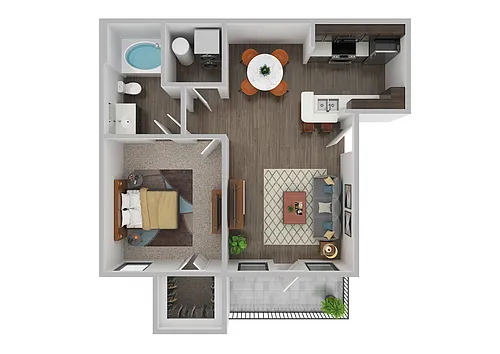 Floor plan A2 Upgraded