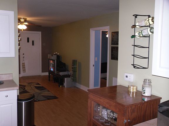 View from Kitchen to Living Room