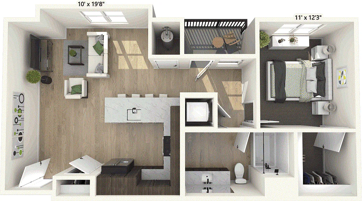 Floor plan Windandsea