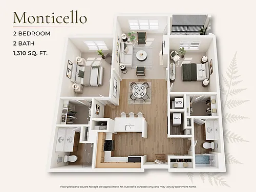 Floor plan Monticello