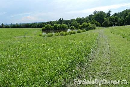 From barn looking at pond