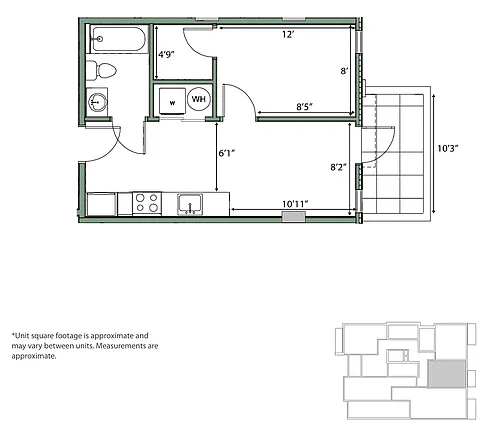 Floor plan Type I