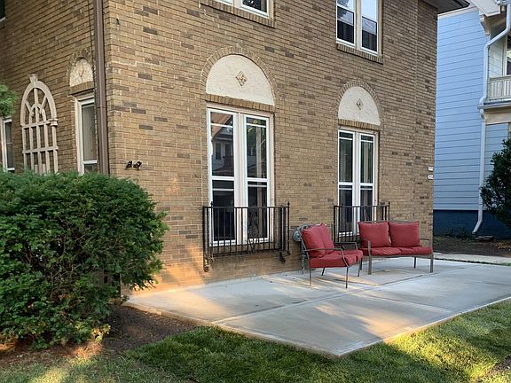 Shared patio.