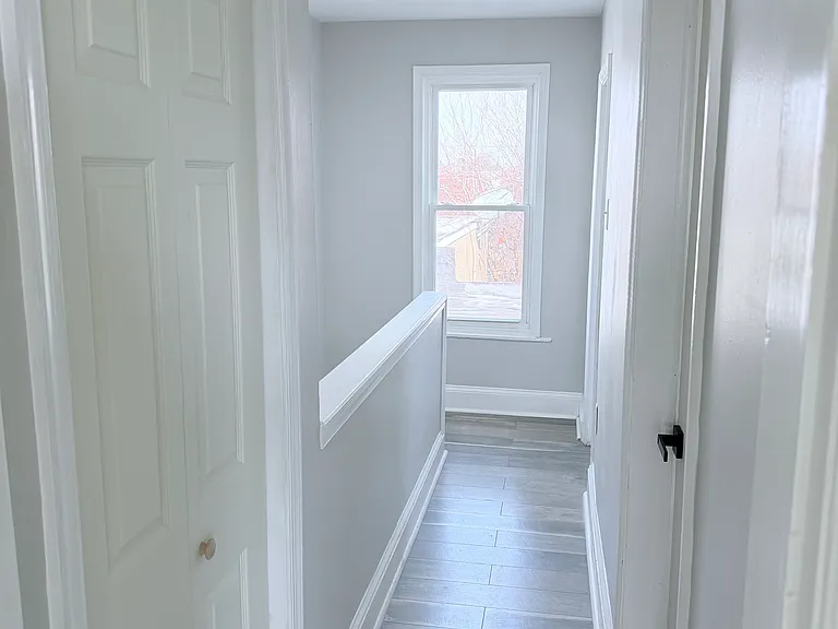 Upper level hallway and closet
