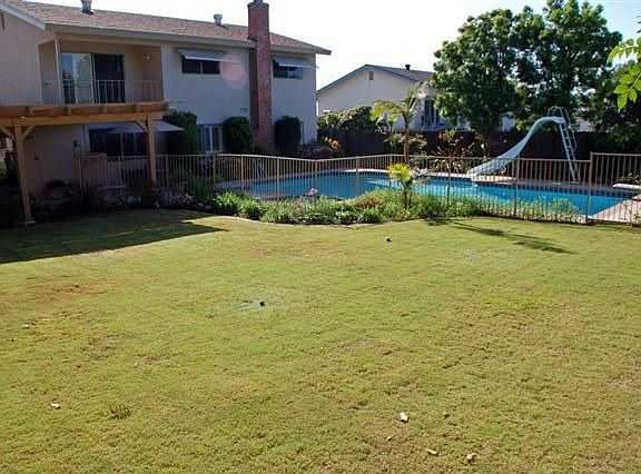 Large grassy area too