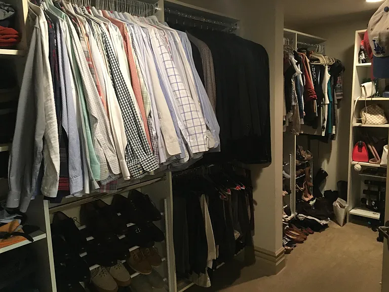 Huge walk in closet