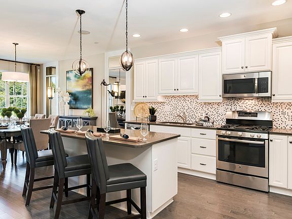 New construction luxury townhomes by W.B. Homes