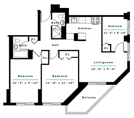 Rented by Pinnacle City Living | media 2