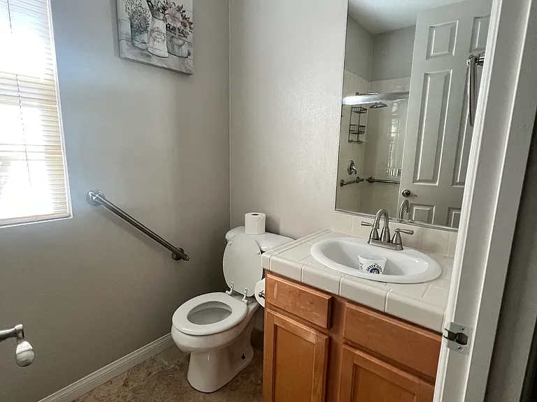 Bathroom attached to Bedroom #1