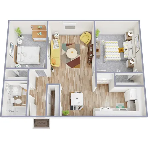 Floor plan B1