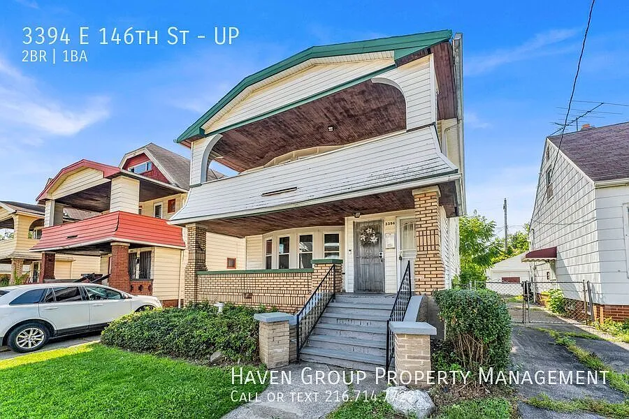 3394 E 146th St | UP, Cleveland, OH 44120 - Spacious 2-bed 1-bath multi-family home! — Photo 2
